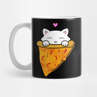 Cute Pizza Cat Mug